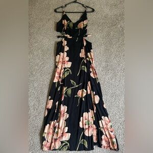 Topshop Cut out dress